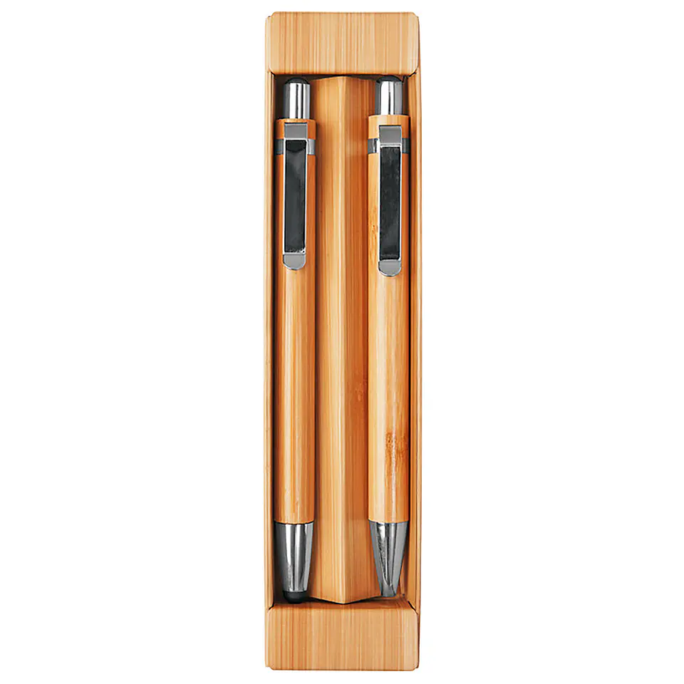 Set Portaminas y Bolígrafo Touch-Screen Bamboo B91 4