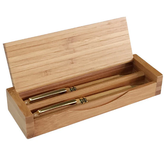 Set Bolígrafo Portaminas Bamboo B7  4