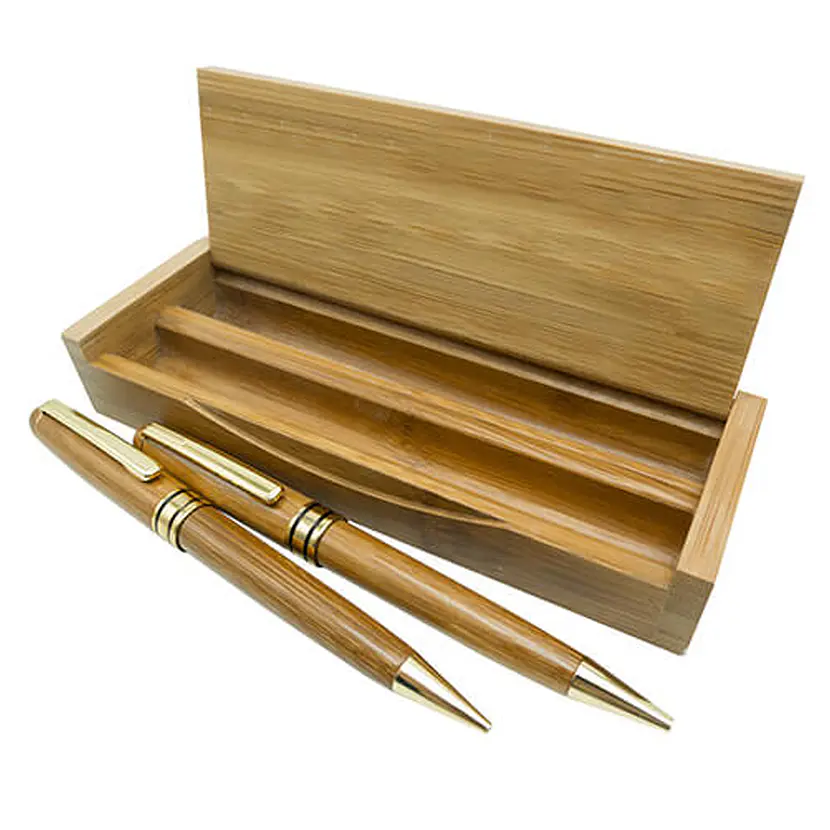 Set Bolígrafo Portaminas Bamboo B7  5