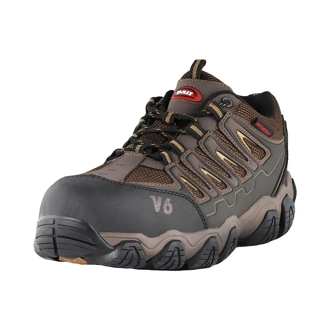 Zapato De Seguridad V-Flex V6 Café 3