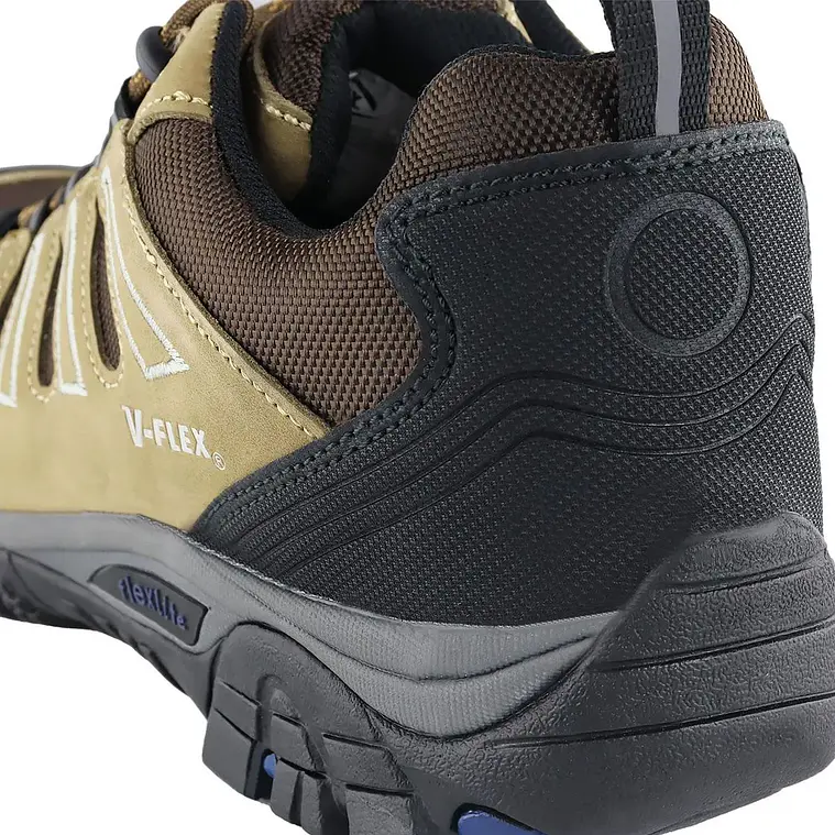 Zapato De Seguridad V-Flex V31 Café/Negro 8