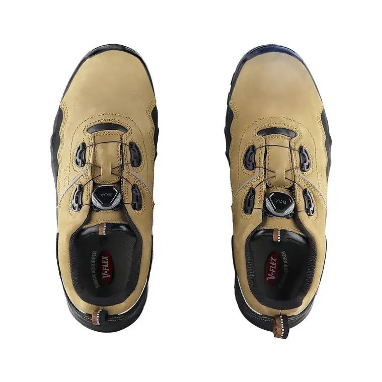 Zapato De Seguridad V-Flex V7 Boa Café 9