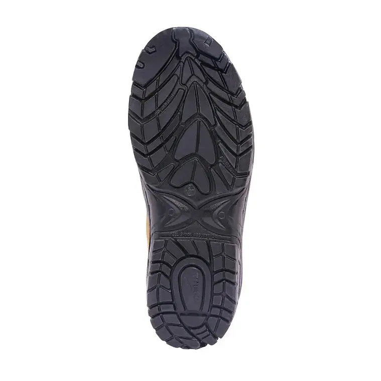 Botín De Seguridad Nitro 655 Nobuck Café 4