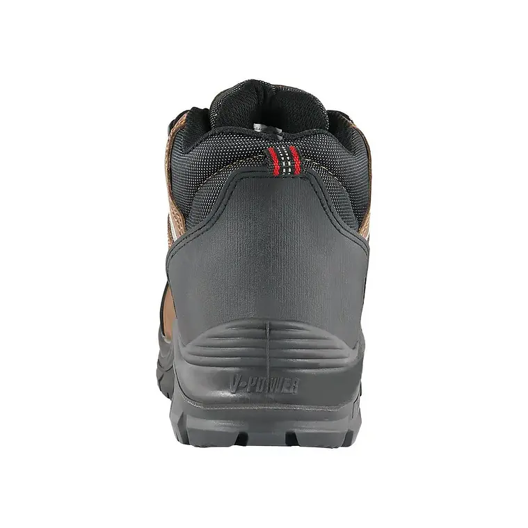 Botín De Seguridad V-Flex V45 Antiestático Café 7