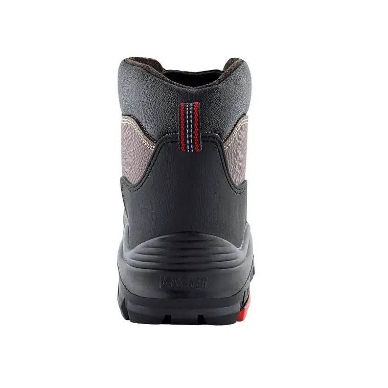 Botín De Seguridad V-Flex V32 Anticlavo Café 7