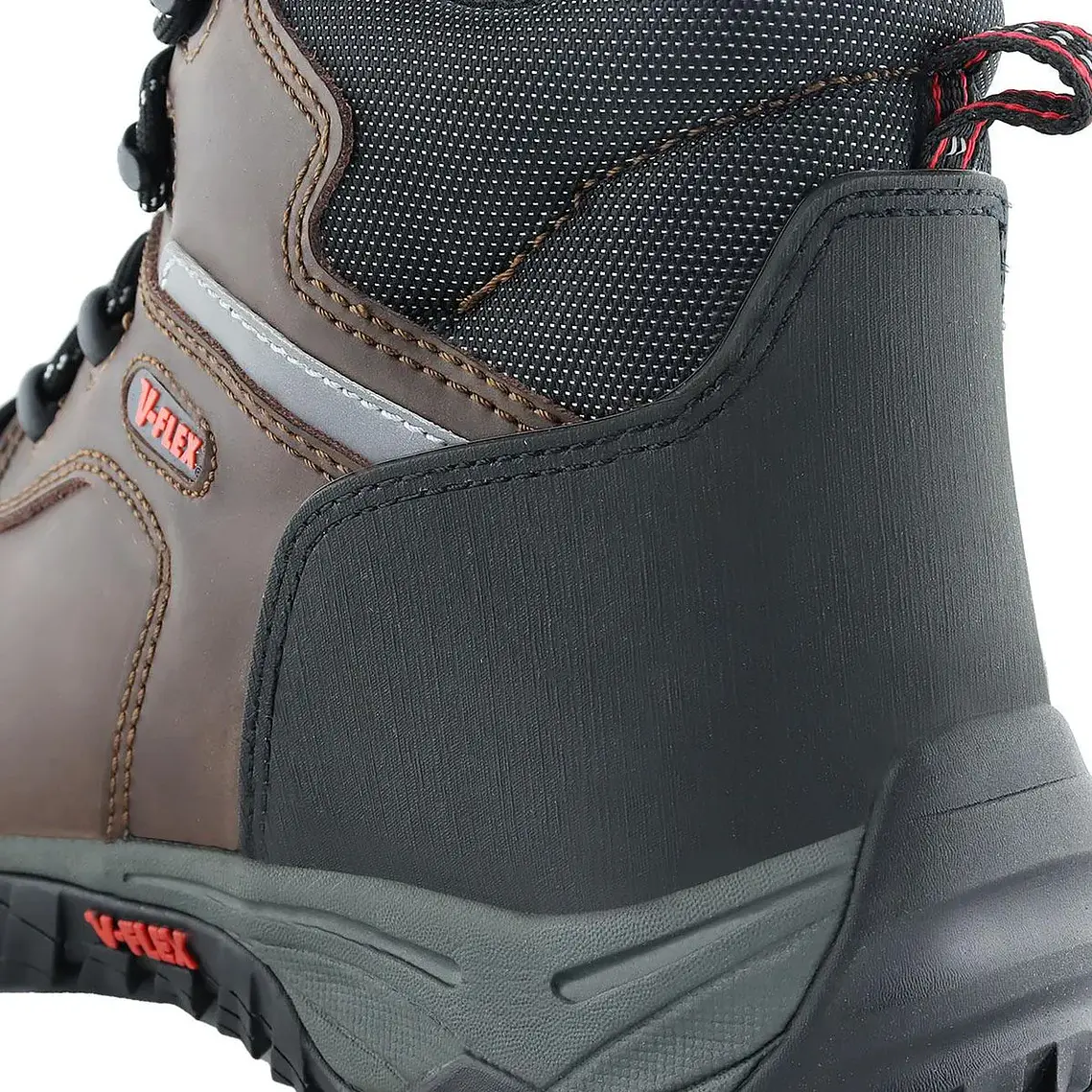 Botín De Seguridad V-Flex V47 Conductivo Café 8