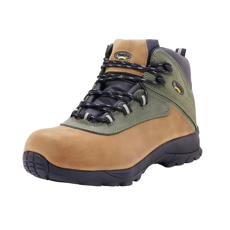 Botín De Seguridad Nitro 750 Nobuck Café 5