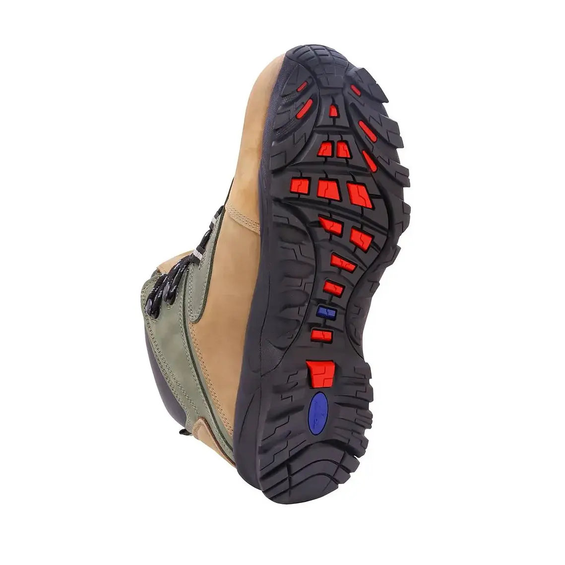 Botín De Seguridad Nitro 750 Nobuck Café 6