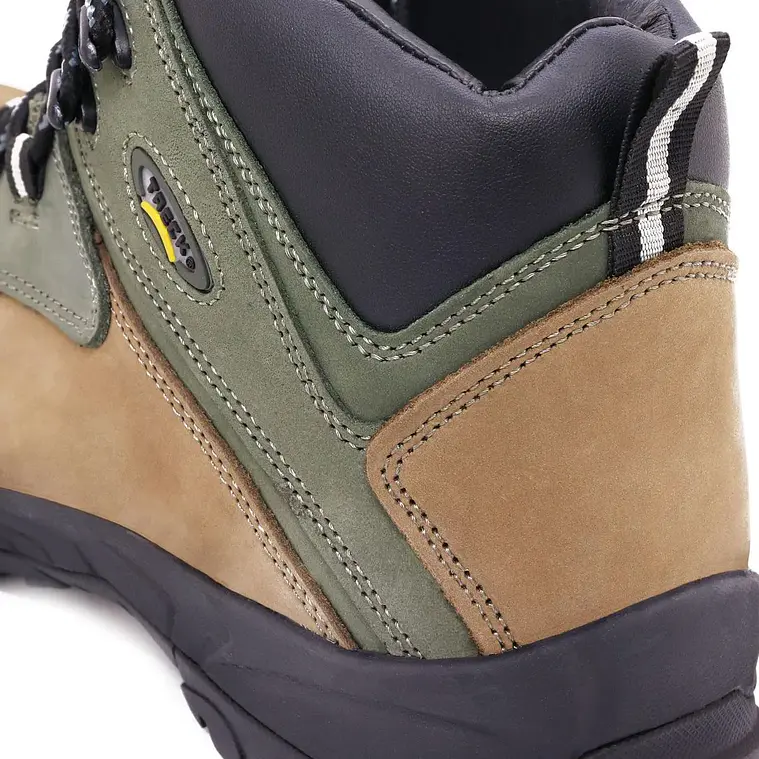 Botín De Seguridad Nitro 750 Nobuck Café 9