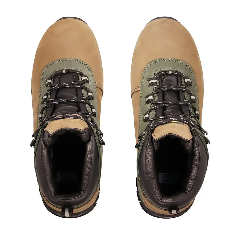 Botín De Seguridad Nitro 750 Nobuck Café 10