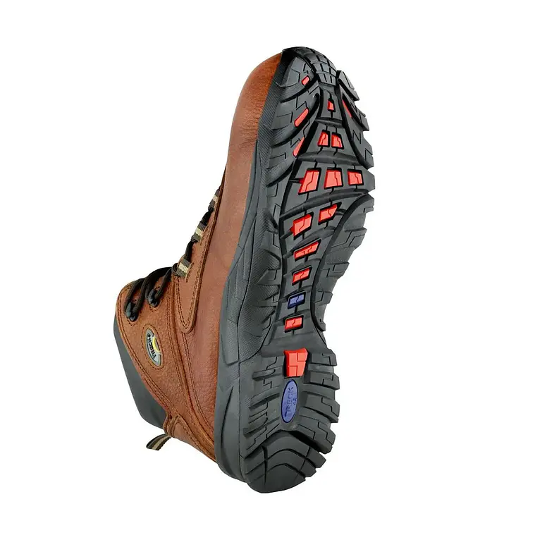 Botín De Seguridad Nitro 790 Pull Up Anticlavo Café 5