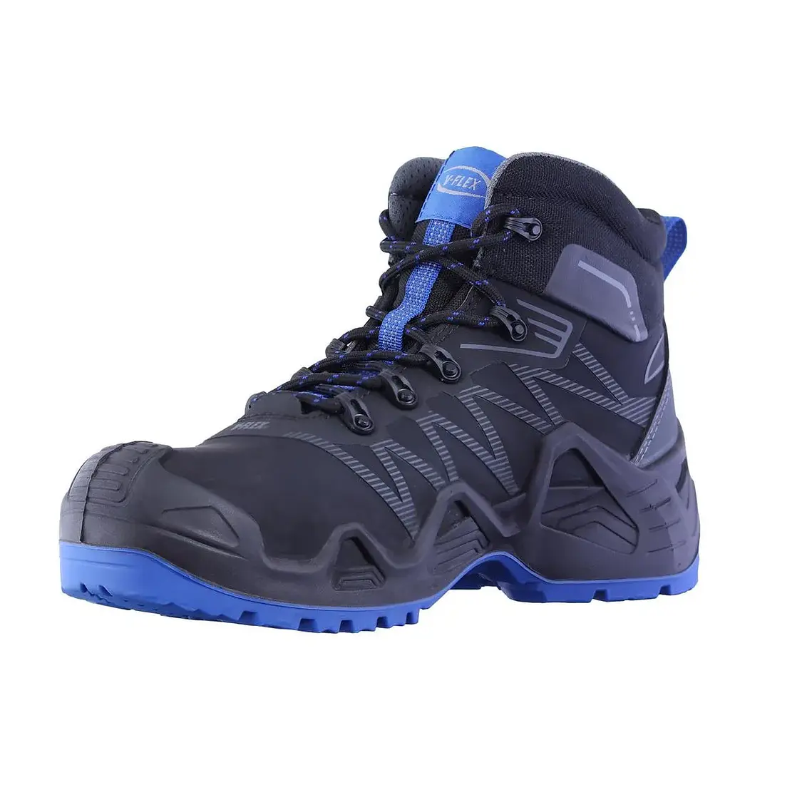 Botín De Seguridad V-Flex V73 Microfiber Negro 2