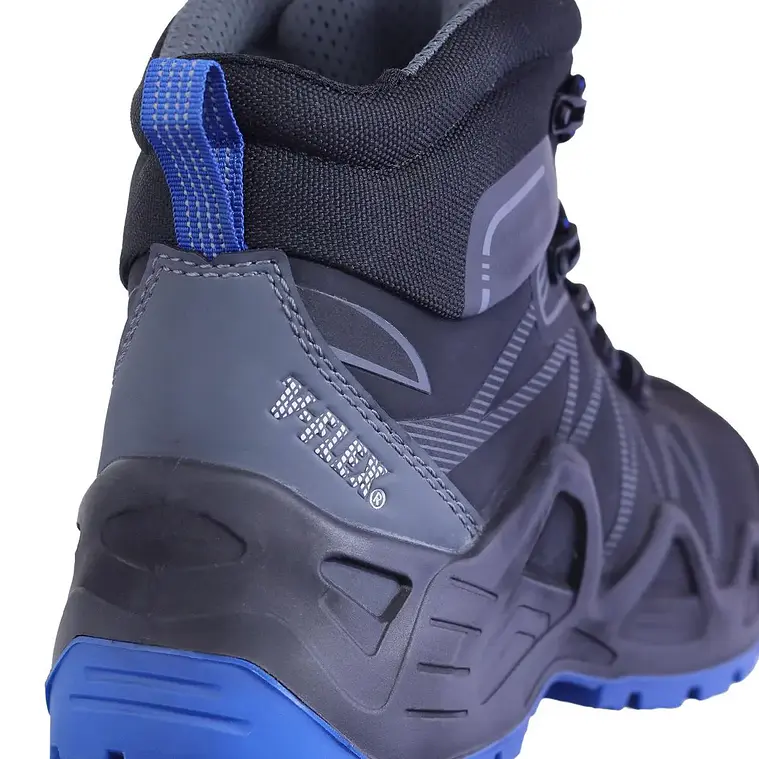 Botín De Seguridad V-Flex V73 Microfiber Negro 6