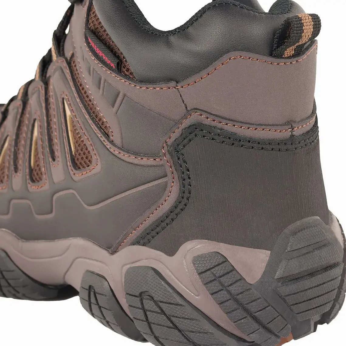 Botín De Seguridad V-Flex V9 Café 7