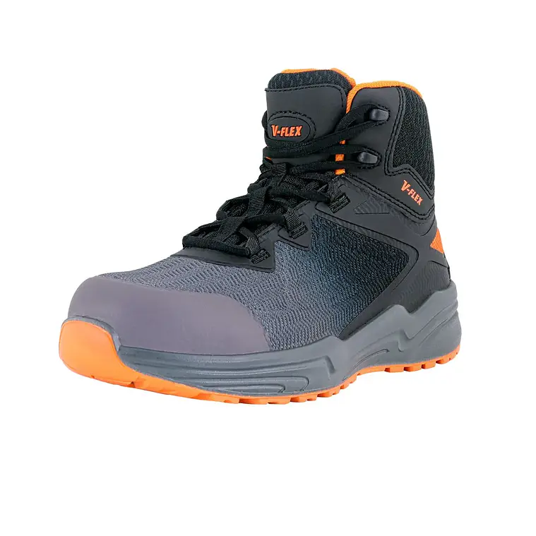 Botín De Seguridad V-Flex V91 Negro/Gris 3
