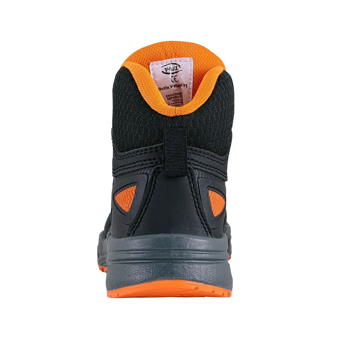 Botín De Seguridad V-Flex V91 Negro/Gris 6