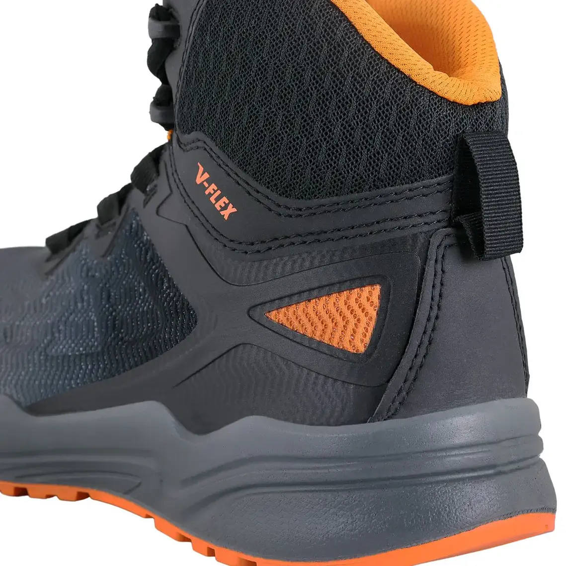 Botín De Seguridad V-Flex V91 Negro/Gris 7