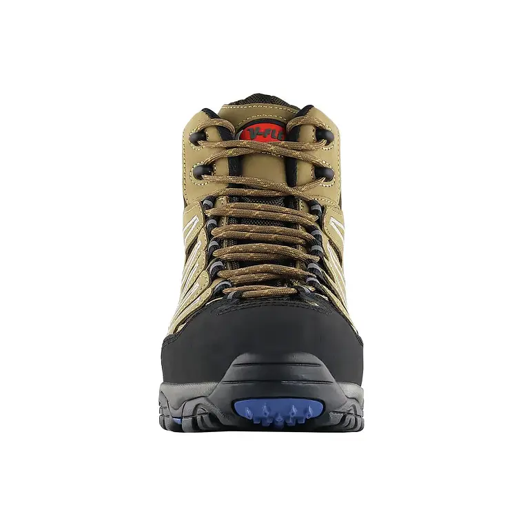 Botín De Seguridad V-Flex V35 Café/Negro 6