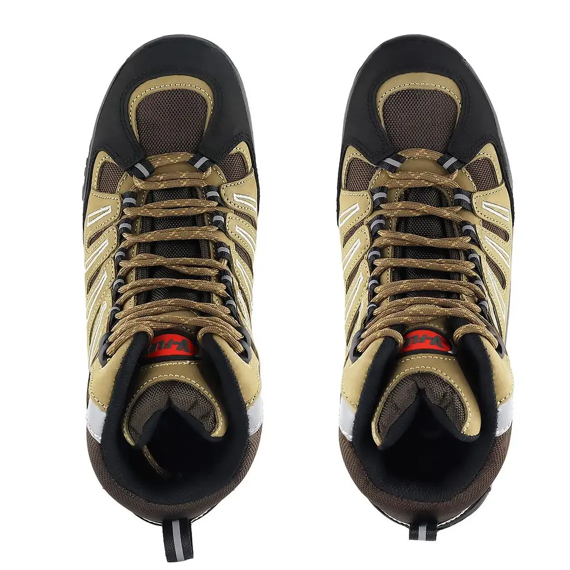 Botín De Seguridad V-Flex V35 Café/Negro 8