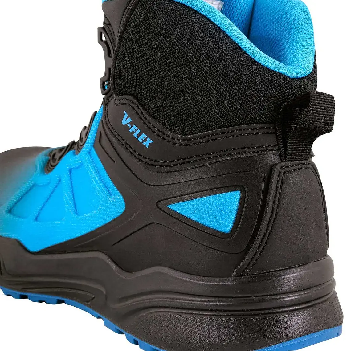 Botín De Seguridad V-Flex V93 Thinsulate® Boa Negro/Azul 8