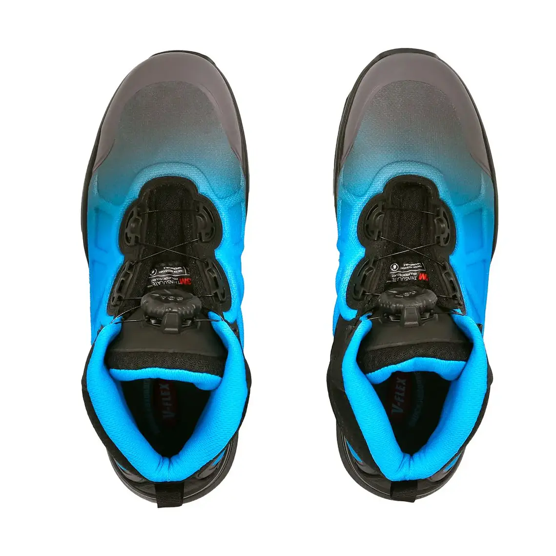 Botín De Seguridad V-Flex V93 Thinsulate® Boa Negro/Azul 9