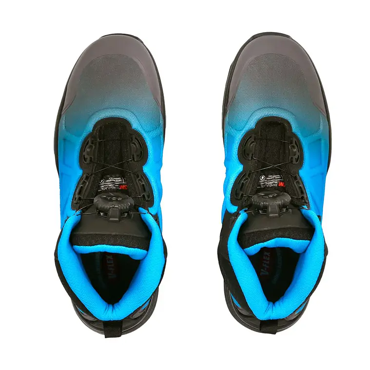 Botín De Seguridad V-Flex V93 Thinsulate® Boa Negro/Azul 9
