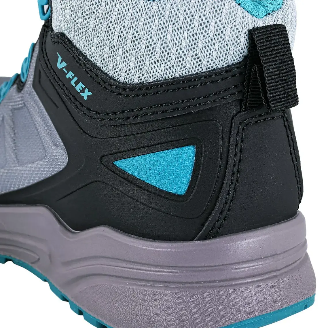Botín De Seguridad V-Flex V99 Thinsulate® Boa Gris/Calipso Mujer 8
