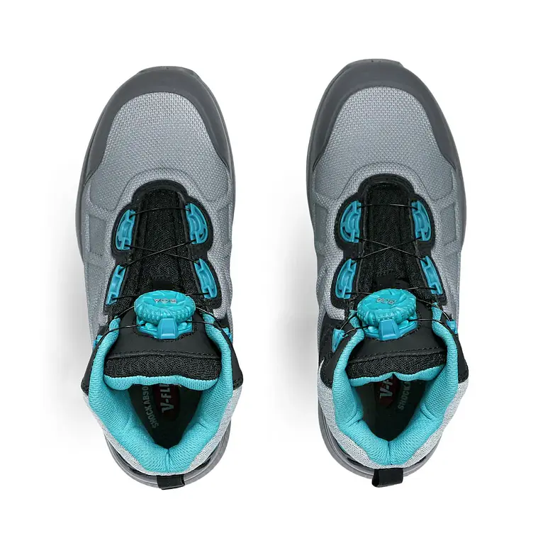 Botín De Seguridad V-Flex V99 Thinsulate® Boa Gris/Calipso Mujer 9