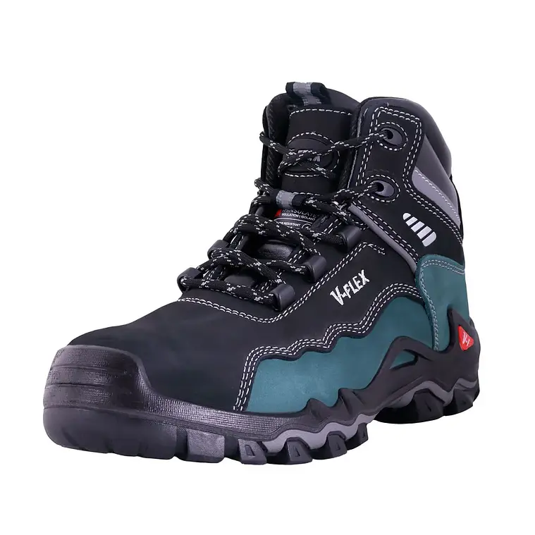 Botín De Seguridad V-Flex V15 Thinsulate® Negro/Azul 3