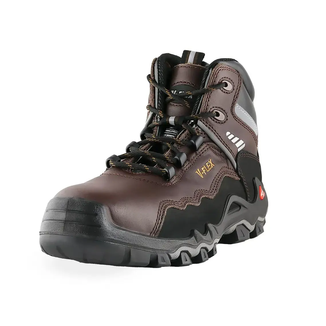 Botín De Seguridad V-Flex V19 Thinsulate® Antiestático Café 3