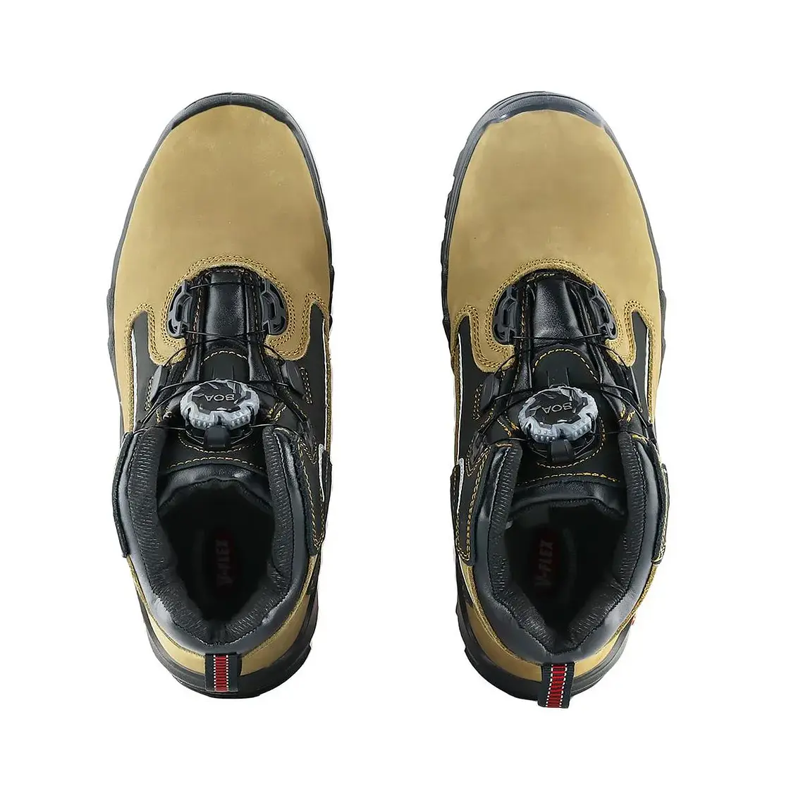 Botín De Seguridad V-Flex V10 Boa Café 9