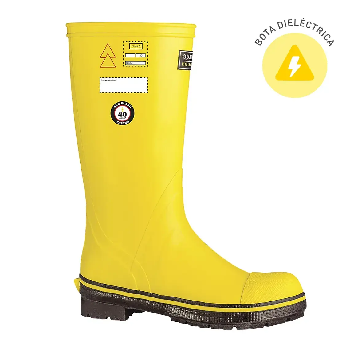 Bota De Seguridad Caucho Dielectrica 20kv 2