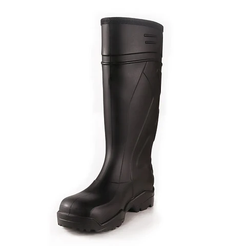 Bota De Seguridad V-Flex 929 PVC sin puntera Negra