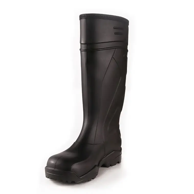Bota De Seguridad V-Flex 929 PVC sin puntera Negra 2