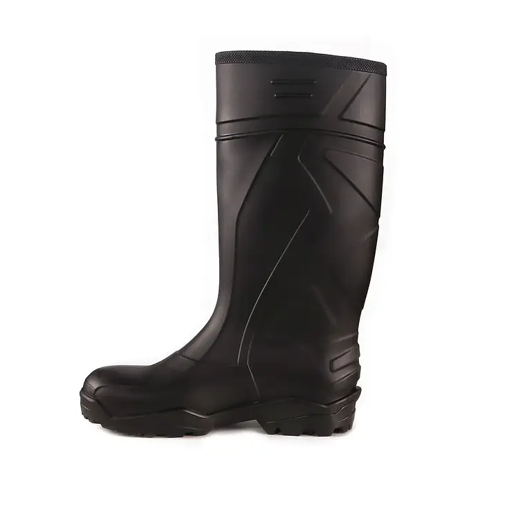 Bota De Seguridad V-Flex 929 PVC sin puntera Negra 3