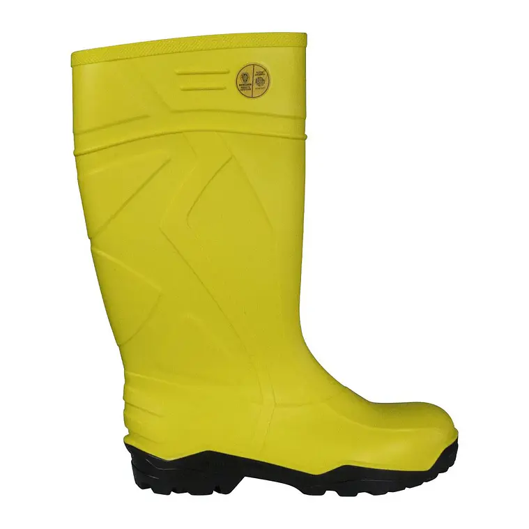 Bota De Seguridad V-Flex 945 PVC con punta de acero Amarilla 1