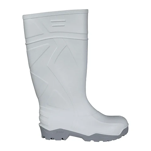 Bota De Seguridad V-Flex 923 PVC sin puntera Blanca