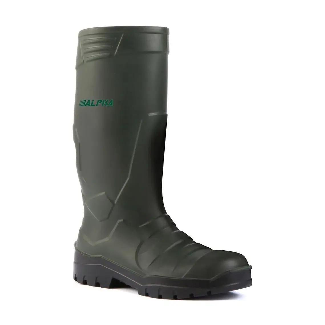 Bota De Seguridad Alpha S5 Poliuretano Verde 3