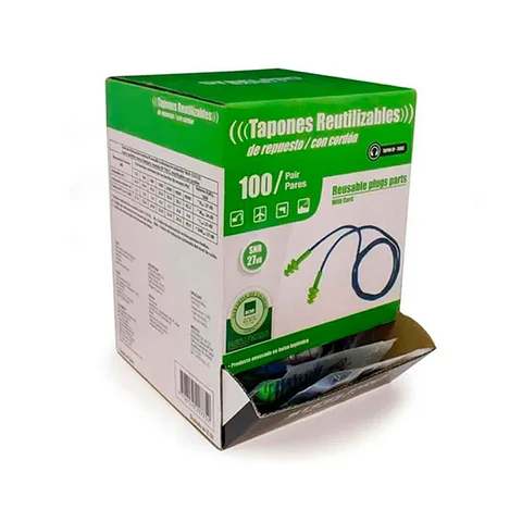 Tapon Steelpro EP-T06 reutilizable Silic. en Bolsa individual