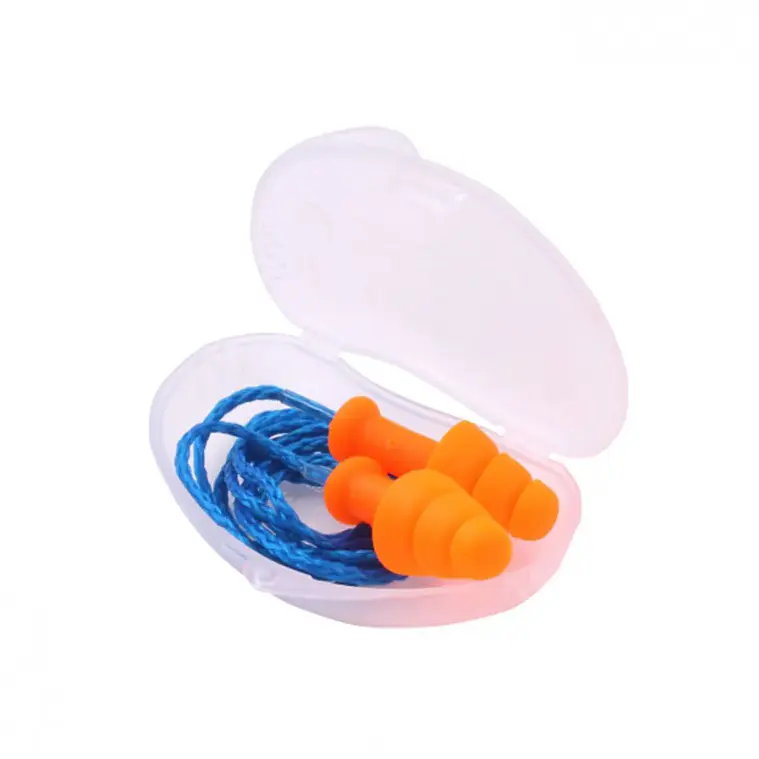 Tapon Auditivo HL Smarfit SMF-30 reusable Naranja c/cordon azul y caja 30 dB 3