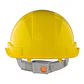 Casco Activex III Amarillo Arnes Boton - Miniatura 4