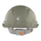 Casco Activex III Gris Arnes Boton - Miniatura 4