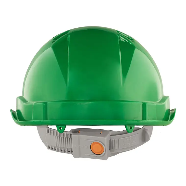 Casco Activex III Verde Arnes Boton 4