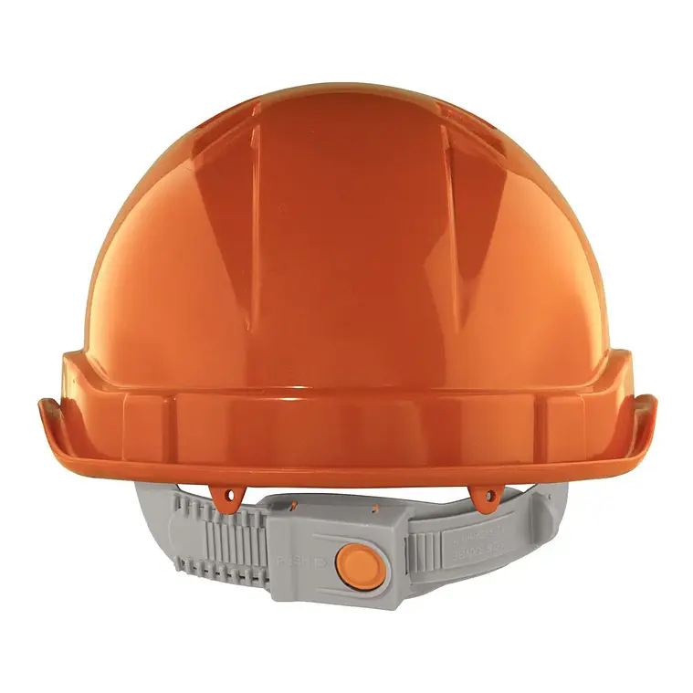 Casco Activex III Naranjo Arnes Boton 4