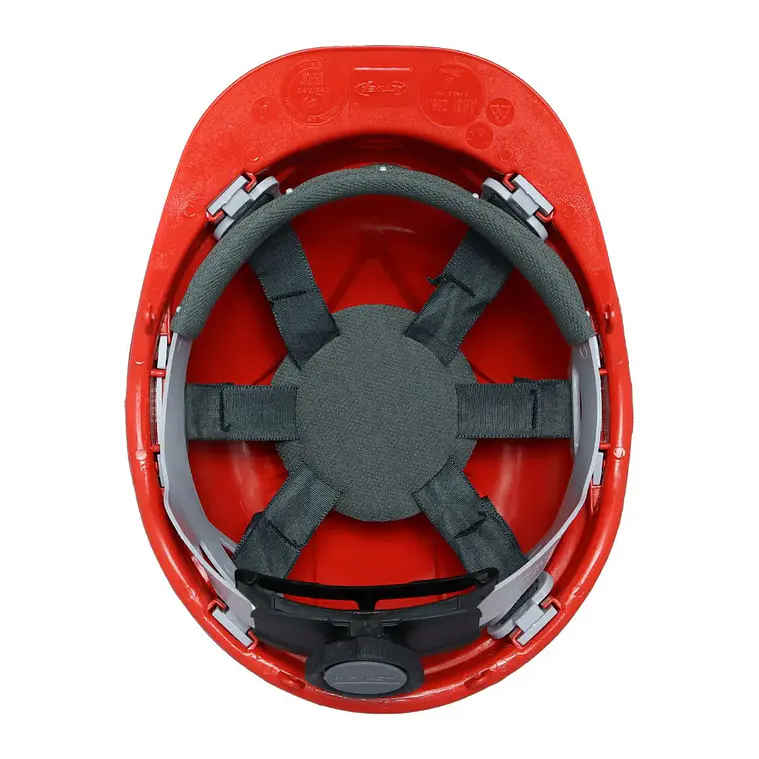 Casco Activex I Rojo Arnes cinta 6 Puntas Ratchet 6