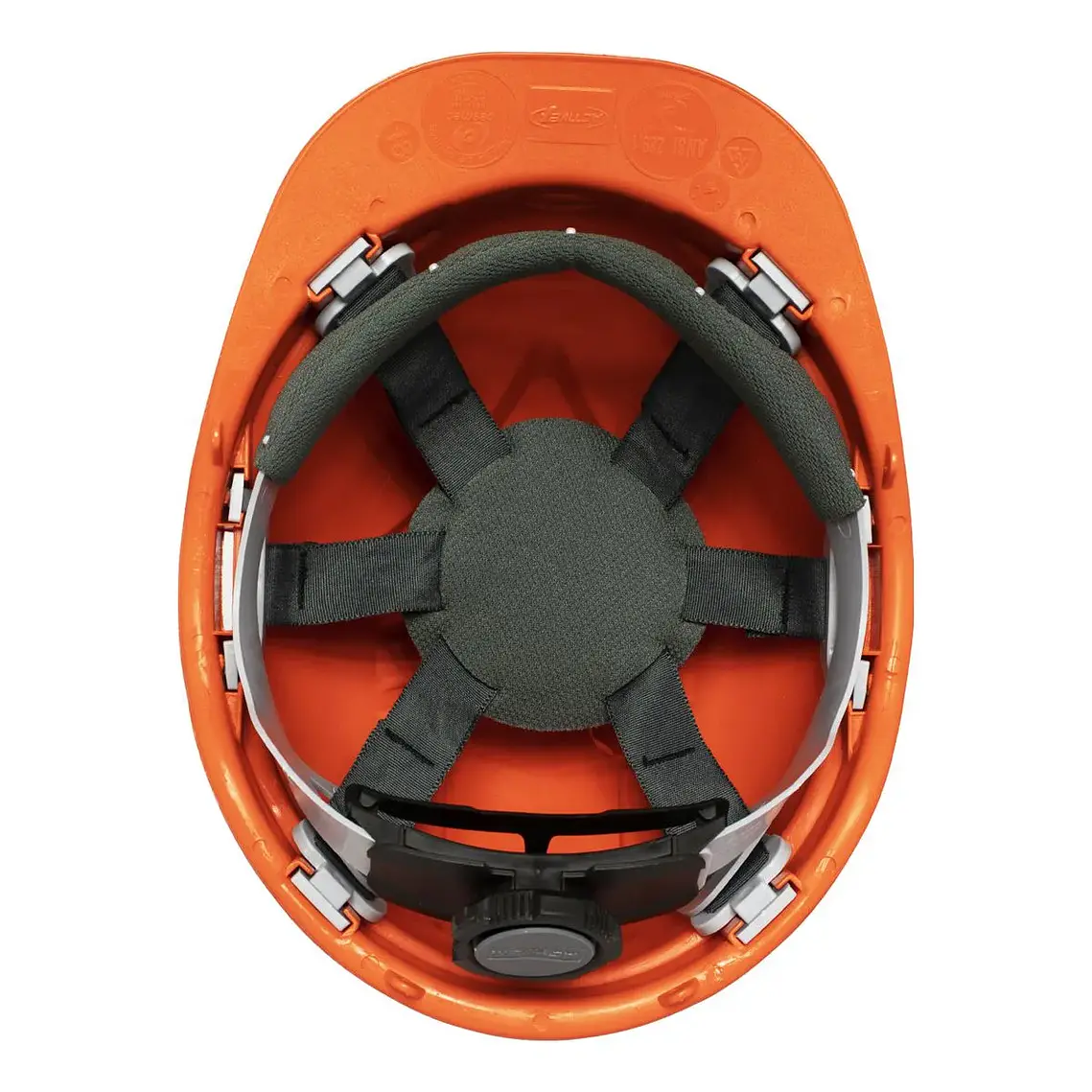 Casco Activex I Naranjo Arnes cinta 6 Puntas Ratchet 6