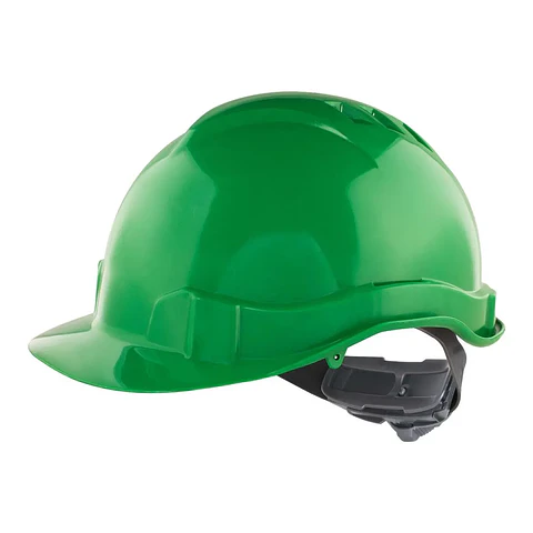Casco Activex I Verde Arnes cinta 6 Puntas Ratchet