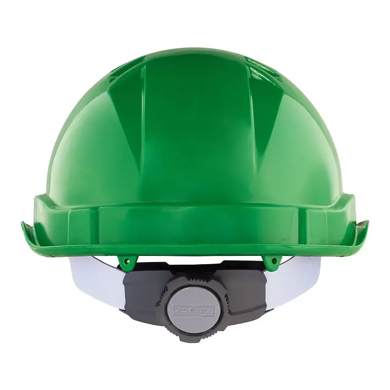 Casco Activex I Verde Arnes cinta 6 Puntas Ratchet 4