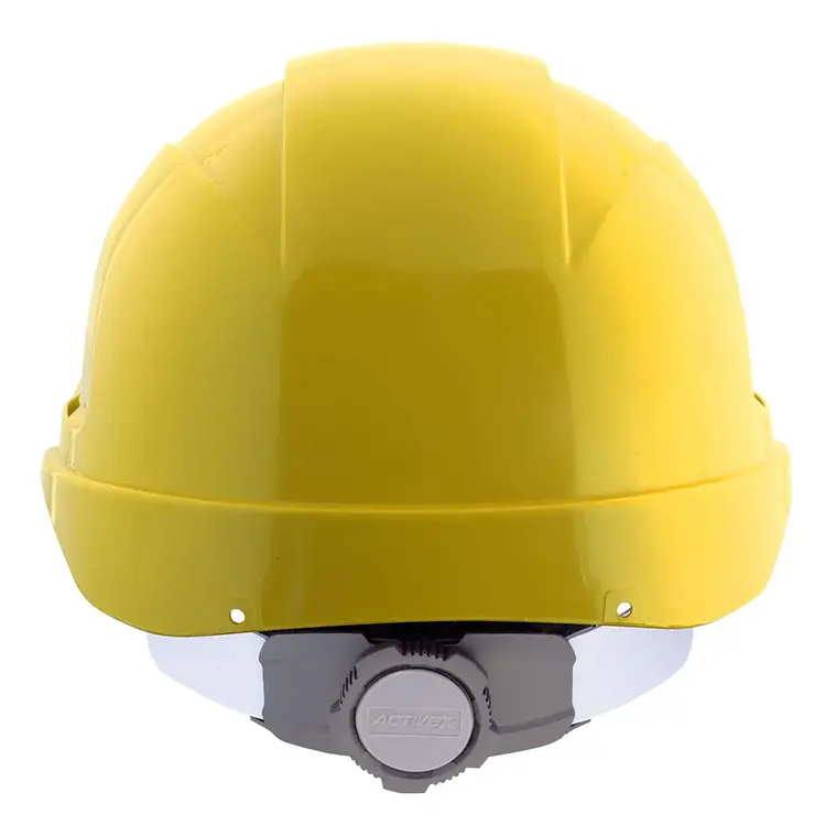 Casco Activex II Amarillo Arnes Cinta 6 Puntas Ratchet 4