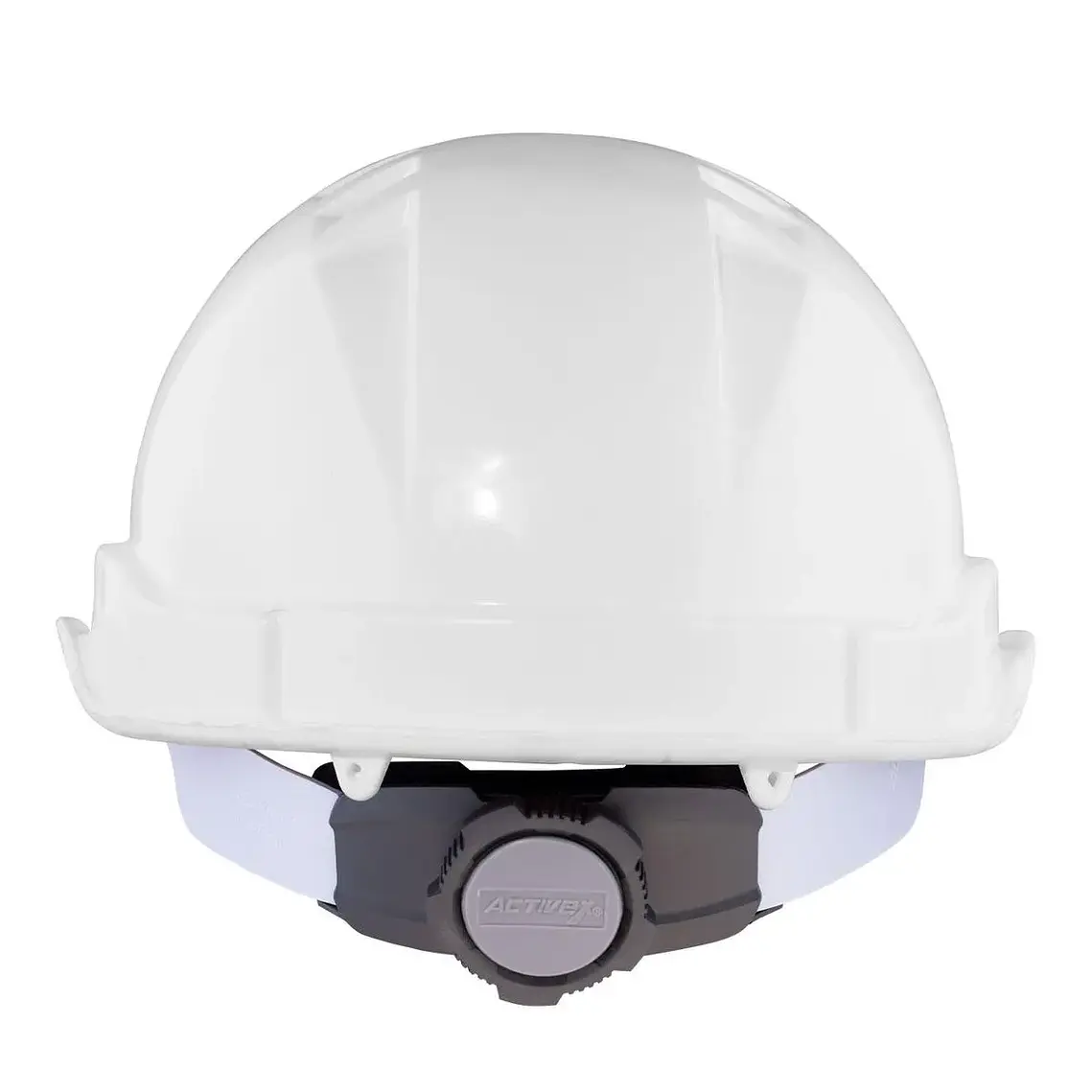 Casco Activex I Blanco Porta Lampara con Ratchet 4